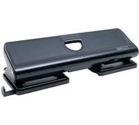 Rapesco - 1054 - 720 Black Metal 4 Hole Punch - 22 Sheet Capacity