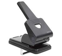 Rapesco 1163 865-P2 Hole Punch Heavy Duty, 63 Sheet Capacity - Black