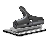 Rapesco 1205 ALU Adjustable Heavy Duty 2, 3 and 4-Hole Punch, 32 Sheet Capacity, Black