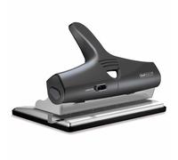 Rapesco Adjustable Heavy Duty Punch Black PF95G2B2