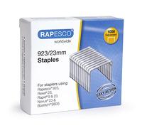 Rapesco 1242 923/23 mm Galvanised Staples, Type 23, Box of 1000