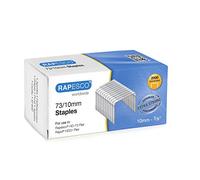 Rapesco 1260 Type 73/10 mm Galvanised Heavy Duty Staples, Pack of 2000