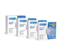 Rapesco 1318 Assorted 923 (Type 23) Heavy Duty Staples 15, 17, 20, 23 mm, Pack of 4000