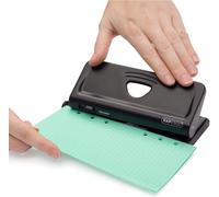 Rapesco 1323 Adjustable 6-Hole Organiser/Diary Punch, 10 Sheet Capacity, Powder