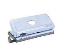 Rapesco 1323 Adjustable 6-Hole Organiser/Diary Punch, 10 Sheet Capacity, Powder Blue