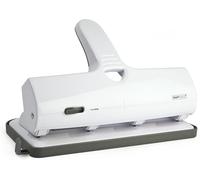 Rapesco 1324 Heavy Duty ALU 40 Metal 4-Hole Punch, 40 Sheet Capacity