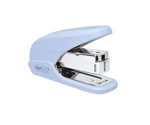 Rapesco 1338 X5-Mini Less Effort Stapler, 20 Sheet Capacity, Powder Blue