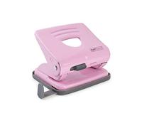 Rapesco 1358 825 2-Hole Metal Punch, 25 Sheet Capacity, Candy Pink