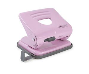 Rapesco 1358 825 2-Hole Metal Punch, 25 Sheet Capacity, Candy Pink