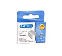 Rapesco 1367 Type 21/4 mm Galvanised Staples, Pack of 2000