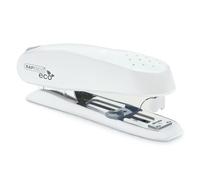 Rapesco 1390 ECO Spinna Front Loading Stapler, 50 Sheet Capacity, Soft White