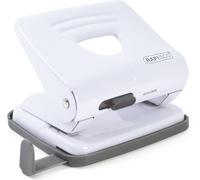 Rapesco 1399 825 2-Hole Metal Punch, 25 Sheet Capacity, White