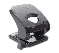 Rapesco 1523 ECO X5-30ps Less Effort 2 Hole Punch, 30 Sheet Capacity | Black