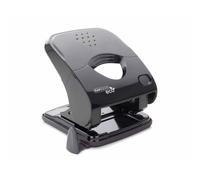 Rapesco 1523 ECO X5-30ps Less Effort 2 Hole Punch, 30 Sheet Capacity, Black