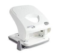 Rapesco 1526 ECO X5-40ps Less Effort 2-Hole Punch, 40 Sheet Capacity, Soft White
