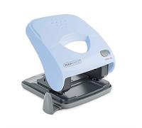 Rapesco 1528 X5-40ps Less Effort 2 Hole Punch, 40 Sheet Capacity, Powder Blue