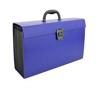 Rapesco 1553 19-Part Expanding Box File Document Organiser, A4+, Blue