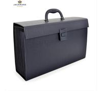 Rapesco 1555 Expanding Box File Document Organiser, 19 Sections, A4+, Black