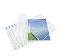 Rapesco 1591 ECO Report File, A4, White, Pack of 10