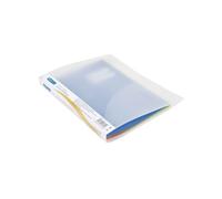 Rapesco Binder 0923 - A4 2-Ring Clear Polypropylene, 15 mm Rings, 25 mm Spine - Pack of 10