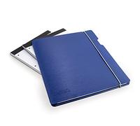 Rapesco 1685 Conference Portfolio Folder and 3 x Refill Pads with 80 Sheets, A4, Blue