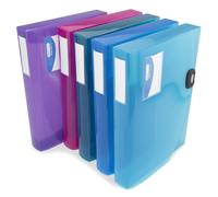 Rapesco 1690 Rigid Box File, 40 mm Spine, A4, Pack of 5