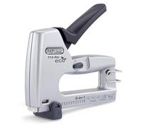 Rapesco 1766 ECO T14-Alu 5-in-1 Staple/Nail Tacker, Uses Type 13, 53 and 71 Staples, Type 18G Nails and 180 Headless Pins, Silver