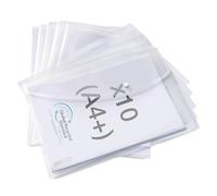 Rapesco 1816 ECO Recycled Popper Wallets, A4+, Pack of 10