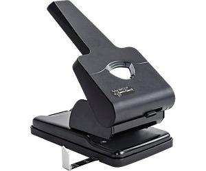 Rapesco 2 Holes Hole Punch Plastic, Metal 63 Sheets HD865-P Black