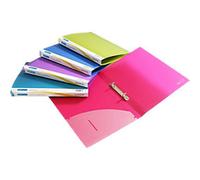 Rapesco 25 mm Ring Binder PP (Polypropylene) A4 2 Rings Assorted Pack of 10