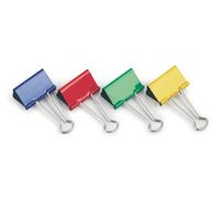 Rapesco 41mm Foldback Clip - Coloured (Pack of 10, 10 Pieces each)