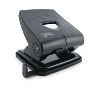 Rapesco 827P Punch 2-Hole ABS-top Capacity 27x 80gsm Black - PF827PB2