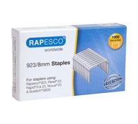 RAPESCO - 923/8mm Galvanised Steel Staples - Pack of 1000