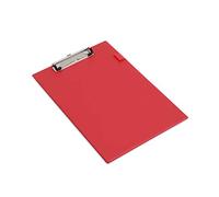 Rapesco A4 Foolscap Single Clipboard - Red (Pack of 10)