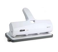 Rapesco ALU 40 Hole Punch Heavy Duty 4-Hole White Ref 1324 - 40 sheet capacity