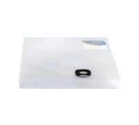 Rapesco Clear Rigid A4 40mm Wallet Box File