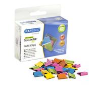 Rapesco Cp15040M Supaclip 40 Refill Clips, Assorted Colours, Pack Of 150