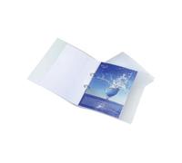 Rapesco Eco 25mm Two-Ring Binder A4 Clear (Pack of 10) 1045