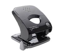 Rapesco Rapesco Eco X5-40ps Less Effort 2 Hole Punch Plastic Black