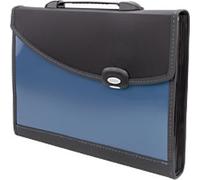 Rapesco Expanding File 13 Pockets A4+ PP (Polypropylene) Blank Blue 0681