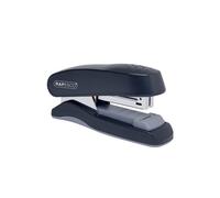 Rapesco Stapler 1064 – Flat Clinch Half-Strip, Heavy Duty, 25-Sheet Capacity, Black
