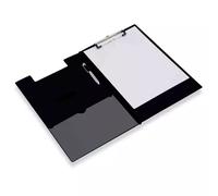 Rapesco Foldover Clipboard personal organizer PVC Black