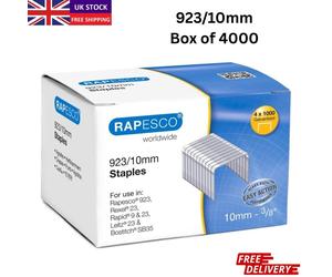 Rapesco Galvanised Staples 24/6 26/6 13/8 923/10 Heavy Duty Office Use