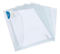 Rapesco ID Popper Wallet A4+ Clear - PK5 - 1629