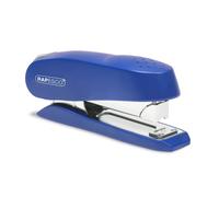 Rapesco Stapler Luna Half-Strip Metal 50-Sheet Heavy-Duty Blue