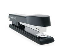 Rapesco Marlin Full Strip Traditional Metal Stapler, 25 Sheet Capacity Uses Staples 26 and 24/6 mm - Black