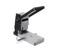 Rapesco PF2160A1 2160 High-Capacity 2-Hole Punch, 300 Sheet Capacity, Black and Grey