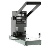 Rapesco PF2160A1 2160 High-Capacity 2-Hole Punch, 300 Sheet Capacity, Black and Grey