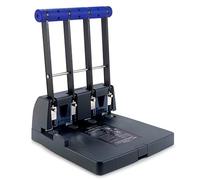 Rapesco PF4000A1 P4400 High-Capacity 4-Hole Punch, 150 Sheet Capacity
