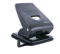 Rapesco PF800AB1 Heavy Duty 835 2-Hole Metal Punch, 40 Sheet Capacity, Black